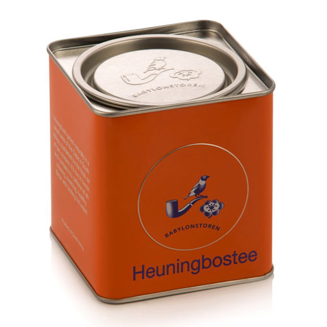 Metal tea box for Rooibos tea made by SH metal solutions