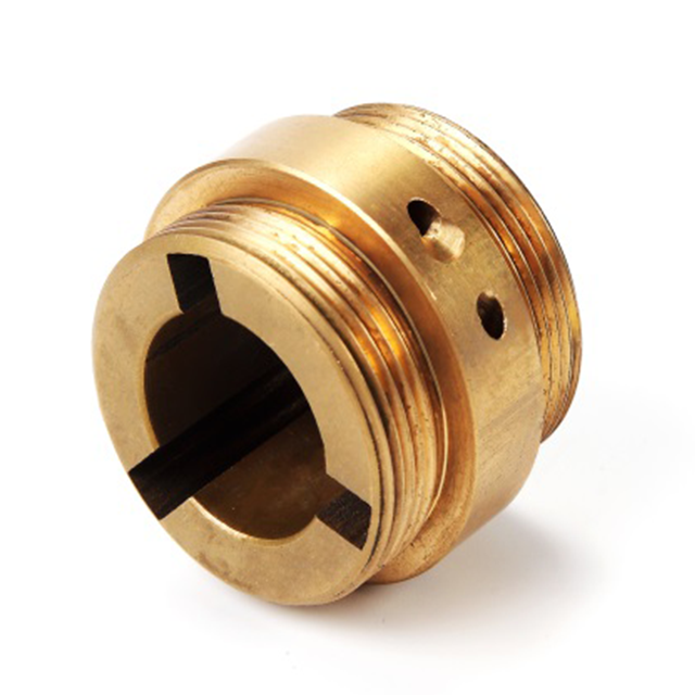 Brass cnc turned parts for flange made by SH metal solutions