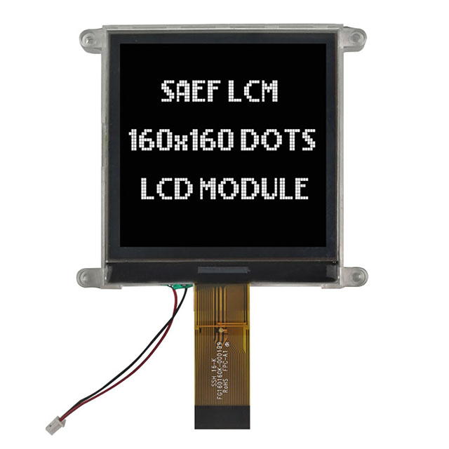Monochrome Graphic display160X160 LCD Module with backlight 
